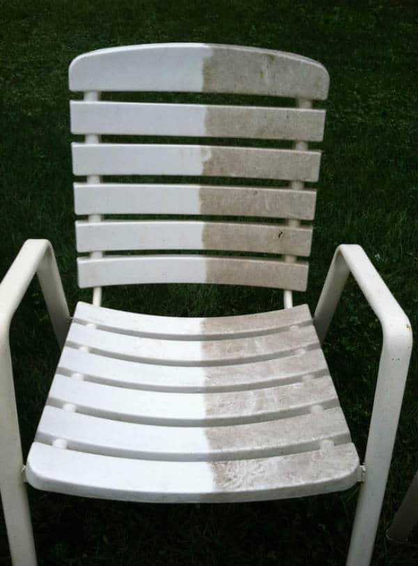 Pressure Washer Uses Patio Furniture