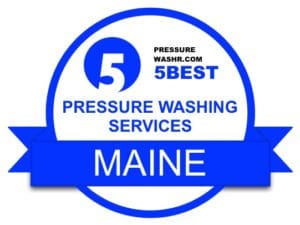 Maine Pressure Washing Services Badge
