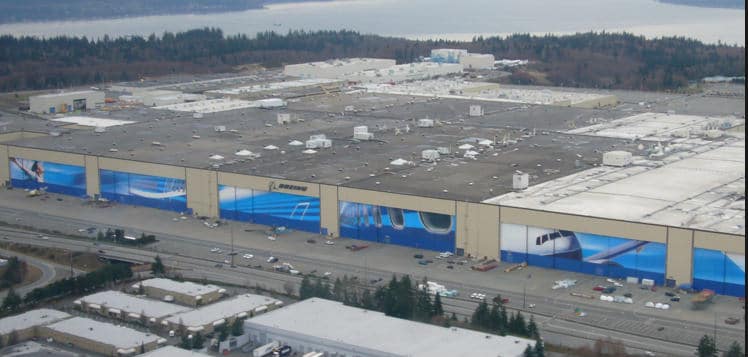 Boeing Factory Size