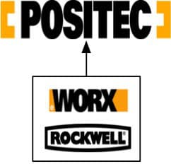 Positec tools owns these brands