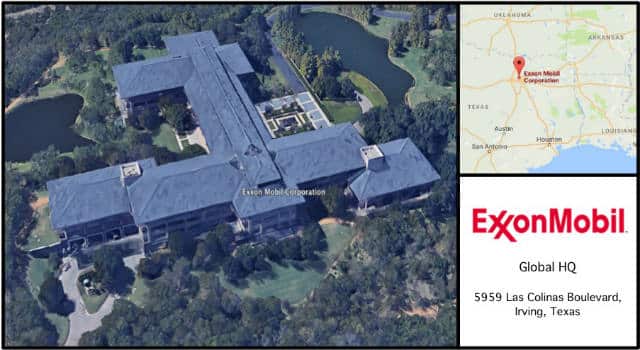 Exxon Mobil HQ Card