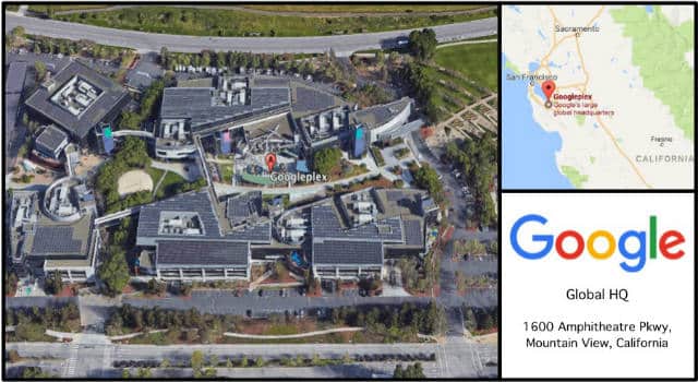 Google HQ Card