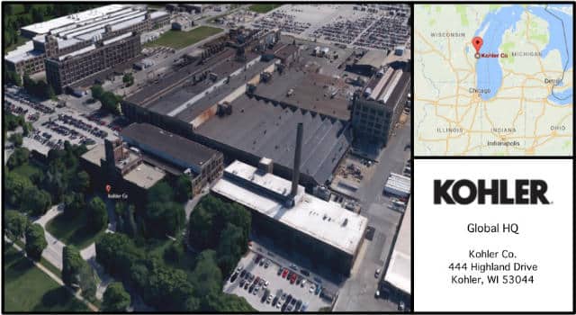 Kohler Headquarters Card