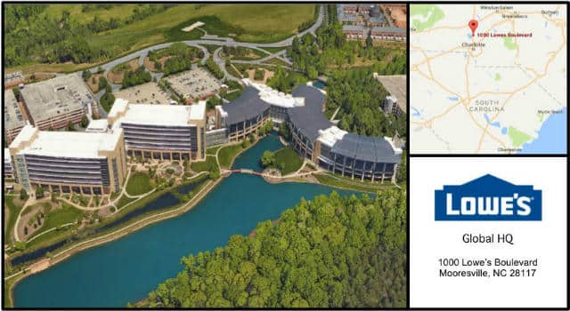 Lowes Companies Headquarters Card