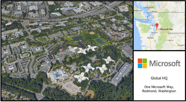 Microsoft HQ Card