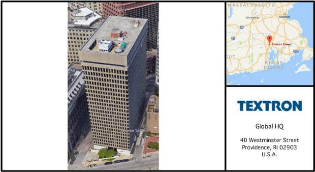 Textron Headquarters Card