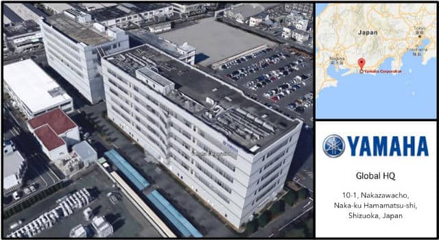 Yamaha Motors Headquarters Card