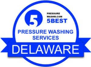 Delaware pressure washing services badge