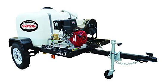 Simpson starter pressure washer trailer