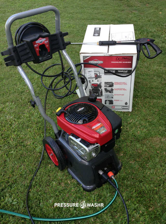 Out of Box Pic of Briggs and Stratton Power Washer