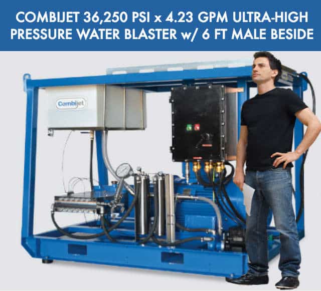 COMBIJET Electric Ultra High Pressure Water Blaster