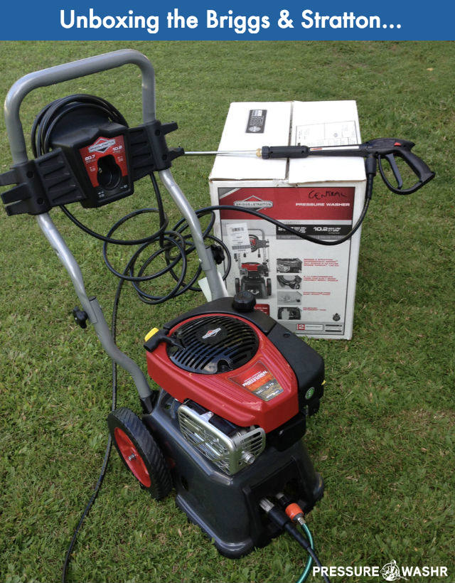 Unboxing Briggs and Stratton Gas Pressure Washer