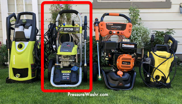 ryobi psi pressure washer